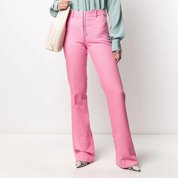 Victoria Beckham Pants - Victoria Beckham high-waisted slim leg trousers